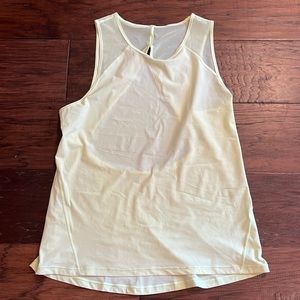Lime green Lululemon tank